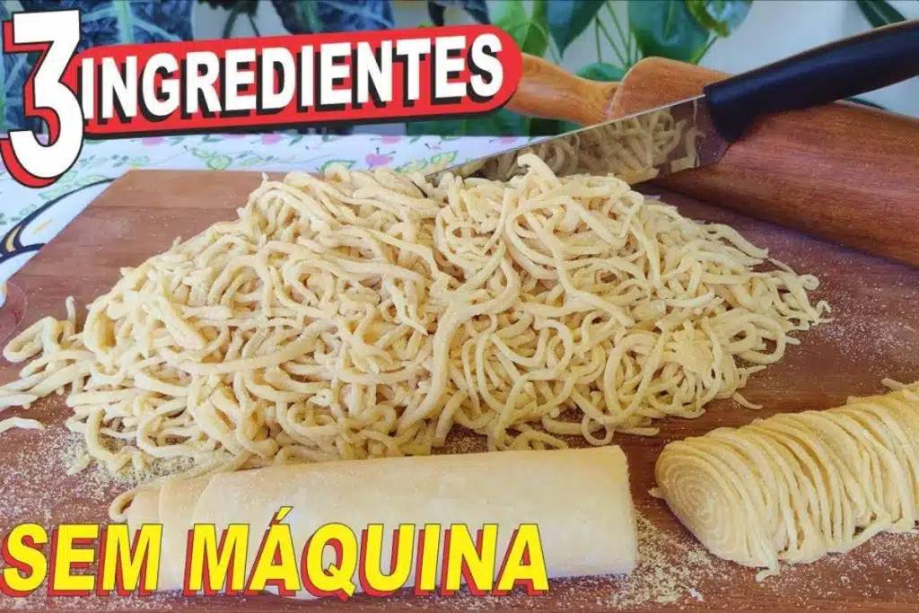 Como fazer macarrão caseiro com massa fresca