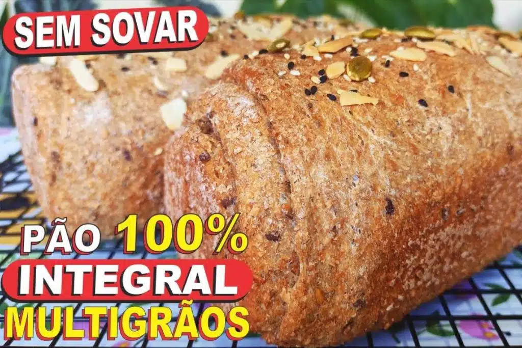 Pão integral multigrãos